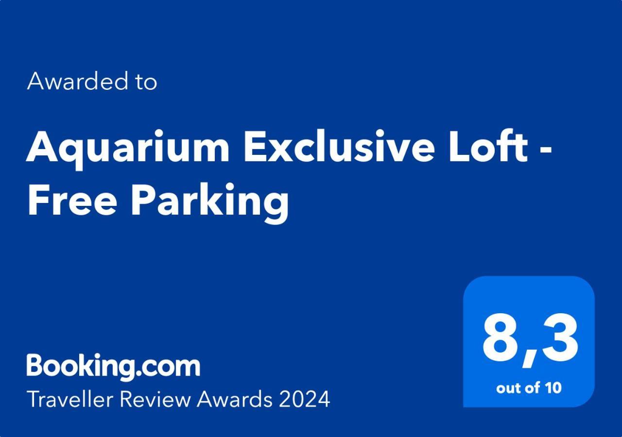 Ferienwohnung Aquarium Exclusive Loft - Private Parking Genua Exterior foto